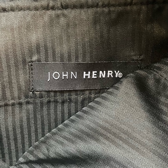 JOHN HENRY Mens black dress pants - Size 34 x 30. - Picture 4 of 8